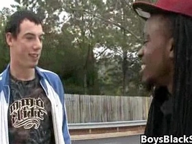 Blacks on boys - skinny white gay boy fucked by bbc 04