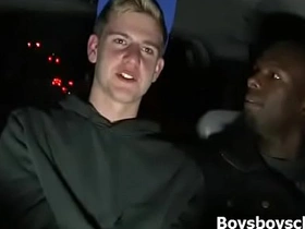 Black massive gay man seduce white sexy boy with his bbc 25