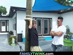 Little boy fucked while is tied at back yard.. johnny hunter, jax thirio
