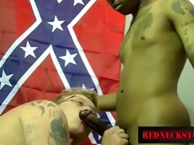White straight redneck gets fucked by bbc- redneckstuds.com